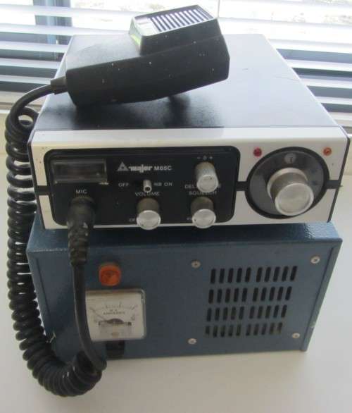 **Major M-65 C**CB Radio Combination...As per Photos...Not Tested