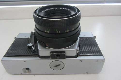 **Praktica  MTL-3**Pentagon Electric 1.8/50  Multi Coated Screw On Lens**Plus Cosina  Macro Lens.
