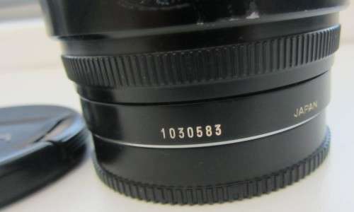 **Minolta AF 28-135mm**Macro-AF Zoom 28-135mm 1:4(22)-4.5..72mm Filter tread.
