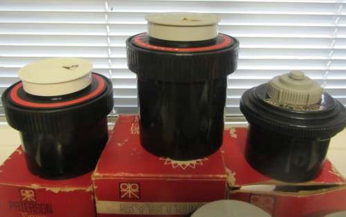 **Developing Tanks System **Paterson  Seven Tanks-One Lid Missing-As per Photos