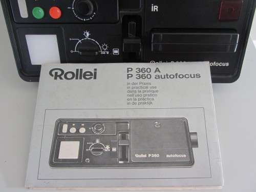 **Rollei P 360 Autofocus**Excellent Condition-Including Four Magazines and Instructions