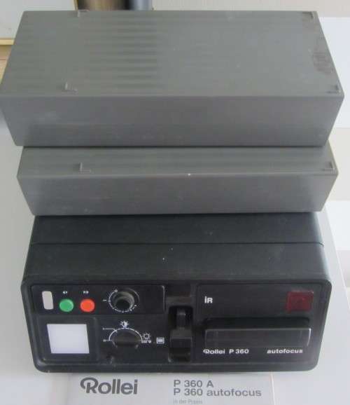 **Rollei P 360 Autofocus**Excellent Condition-Including Four Magazines and Instructions