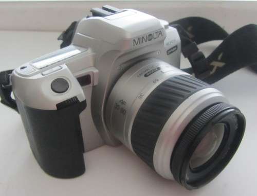 **Minolta 404si**Dynax 35mm S.L.R Camera Incl Tokina AF 100-300mm 5.6-6.7 Lens