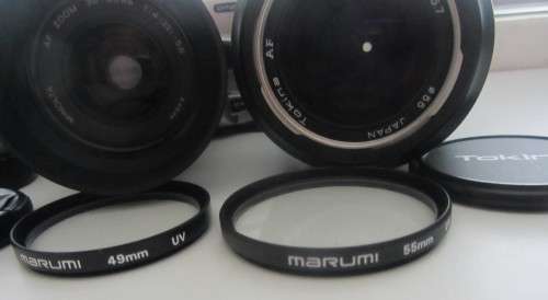 **Minolta 404si**Dynax 35mm S.L.R Camera Incl Tokina AF 100-300mm 5.6-6.7 Lens