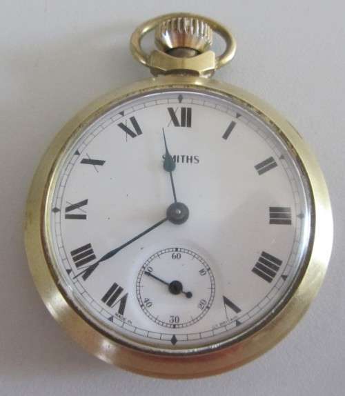 **Smiths Pocket Watch**Working-Base Metal-As per Photos..Looking in Good Condition