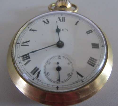 **Smiths Pocket Watch**Working-Base Metal-As per Photos..Looking in Good Condition