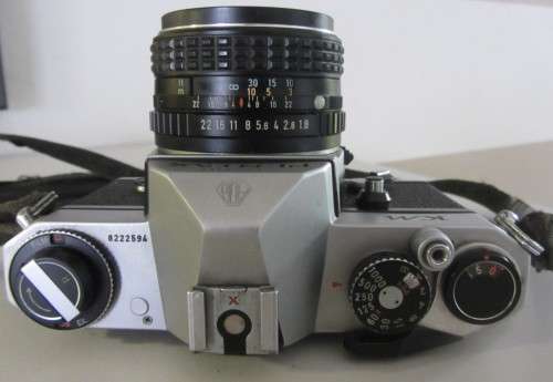 **Pentax KM**SMC Pentax 1:1.8/5.6 Lens(some funges)Plus Vivitar24mm 1:2.8 Auto Wide Angle Lens.
