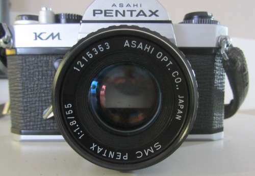 **Pentax KM**SMC Pentax 1:1.8/5.6 Lens(some funges)Plus Vivitar24mm 1:2.8 Auto Wide Angle Lens.
