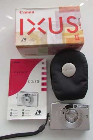 **Canon Ixus ii**Canons Famous Small Compact APS Film Camera-Working-Not Film Tested