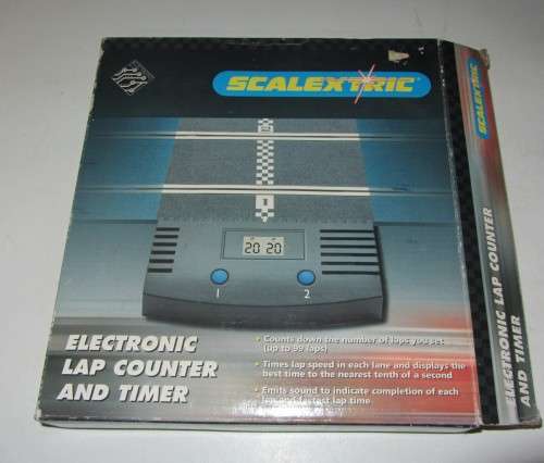 Scalextric Lap Counter-Electronic Lap Counter and Timer-Boxed-Looks Like New.