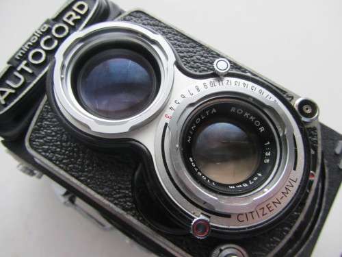 Minolta Autocord 120/220 Film Camera(1965)Functioning-Signs of Wear-As per Photos