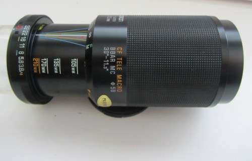 Tamron CF Tele Macro B Bar 1:3.8 1:4/210mm 80-210mm Lens-Incl Tamron Adaptall-2 Mount
