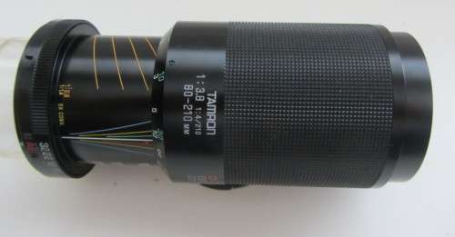 Tamron CF Tele Macro B Bar 1:3.8 1:4/210mm 80-210mm Lens-Incl Tamron Adaptall-2 Mount