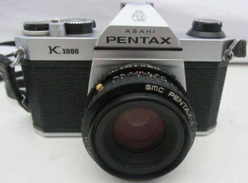 Pentax K1000-Film Camera-SMC Pentax-A1:2 50mm Lens-Clean No Funges-