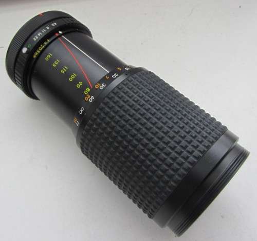 Osawa-MC1:4.5 f80-205mm FD Mount-Lens-Clean-No Fungus.