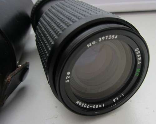 Osawa-MC1:4.5 f80-205mm FD Mount-Lens-Clean-No Fungus.