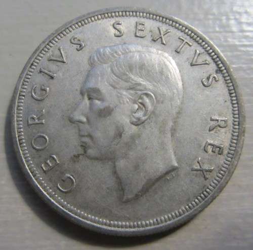 South African Silver Crowns-Three-Five Shillings 1952-As per Photos