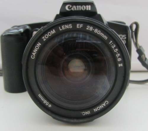 Canon EOS 3000 S.L.R. Canon EF 28-80m 3.5-5.5ii Lens No Fungus or Haze.-Very Good Condition.