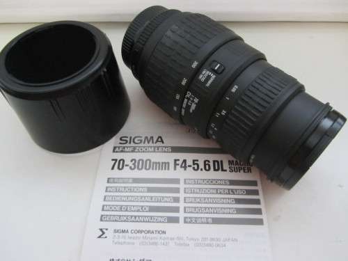 Pentax MZ-50 35mm Film Camera--Penntax 35-80mm 4-5.6 Plus Sigma 70-300mm F4-5.6DL Macro Super Lenses