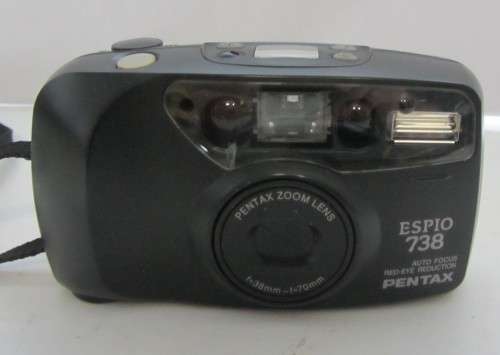 Pentax Espio 738 Auto Focus 35mm Camera-Switches On -Zoom Works Shutter Not Firing.