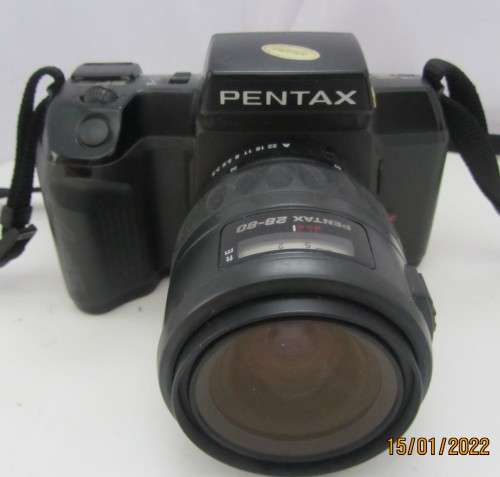 Pentax SF-7 SMC Pentax-FA 1:3.5-4.7 28-80mm Lens-Clean-Good Condition.