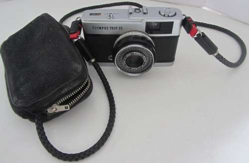 Olympus Trip 35 Film Camers-Shutter fires-Not Film Tested-Normal Wear-As per Photos