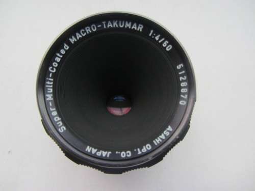 Macro-Takumar 1:4/50 Super Multi-Coated Asahi Macro Pentax Lens-M42 Mount.