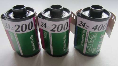 FujiColour-Superia X-Tra-400 Film Plus Two Superia 200 Films-Outdated