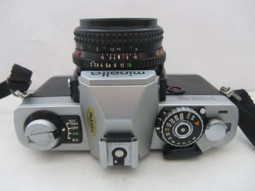 Minolta XG-9 35mm S.L.R.Camera-Minolta Md Rokkor 45mm 1:2 Lens..Plus 35mm 1:2.8 Lens(Both Clean)