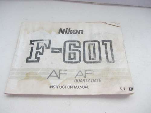 Nikon F-601-AF-Body Working-Good condition.