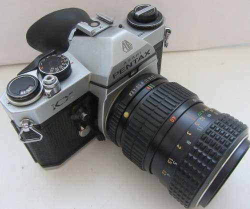 Pentax KX-SM Pentax-M Zoom 2,8-4.40-80mm Lens-Plus Pentax Extensions-Lens Clean-Shutter Fires Smooth