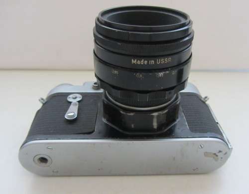 Zenit 3 M 35mm Camera-USSR-Helio S-44 Lens-Clean Incl Enna-Munchen Tele-Ennalyt f3.5 13.5cm Lens-