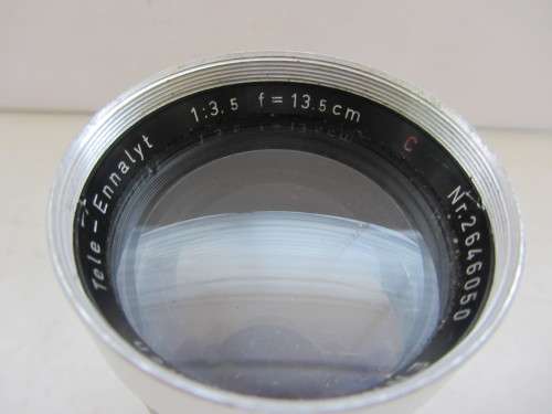 Zenit 3 M 35mm Camera-USSR-Helio S-44 Lens-Clean Incl Enna-Munchen Tele-Ennalyt f3.5 13.5cm Lens-