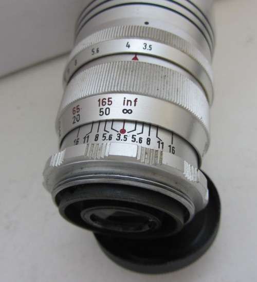 Zenit 3 M 35mm Camera-USSR-Helio S-44 Lens-Clean Incl Enna-Munchen Tele-Ennalyt f3.5 13.5cm Lens-