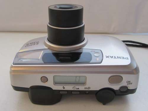 Pentax Espio 738 S-Working-Flash Working-Very Good Condition-Incl Instructions/Pentax Bag.