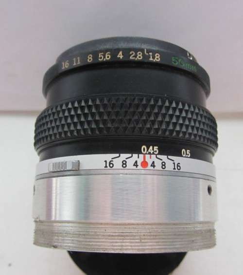Olympus OM-System Zuiko Mc Auto-S f1.8 50mm-AS per Photos.