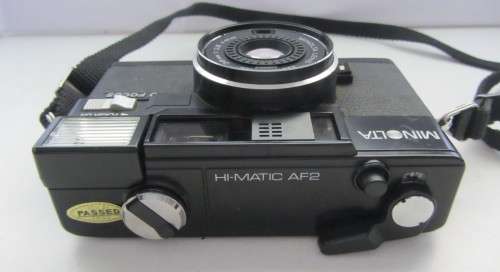 Minolta Hi-Matic Auto Focus Minolta 28mm f2.8 Lens-Working-Looking in Good Condition