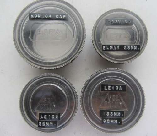 Leica Holder(not Leica) Lens Caps-As per Photos
