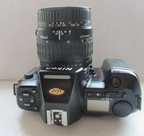 Nikon F-801-Sigma 28-80mm 1:3.5-5.6 Macro Lens-Not Working-As per Photos