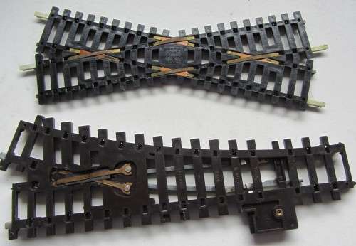 Tri Ang R490 Turn Out/No 849 Playcraft Cross Over....As per Photos