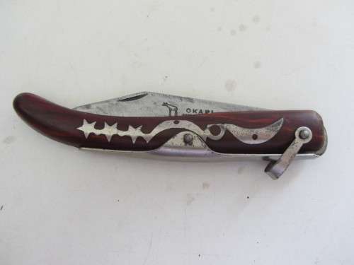 Okapi Big Knife-Total Opened Length-230mm-As per photos