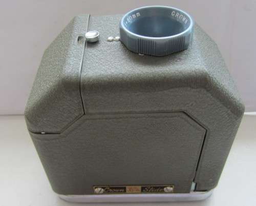 Crown 35mm Slide Projector-Compact-Working-Original Bag and Power Cable.
