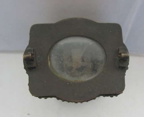 Carraige Clock(Brass?)Stamped-603-Spares/Restoration-115mm High-Top 68x85mm...As per Photos