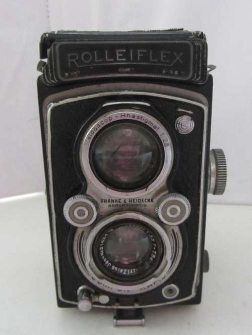 Rollei Rolleiflex Automat 4 M.X. Type ii T.L.R. Medium Format Camera-75mm f3.5 Carl Zeiss Jena Tessa