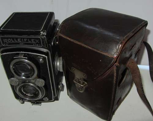 Rollei Rolleiflex Automat 4 M.X. Type ii T.L.R. Medium Format Camera-75mm f3.5 Carl Zeiss Jena Tessa