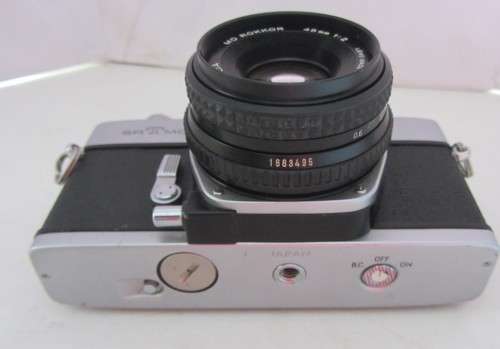 Minolta SR-T-MC ii Excellent Condition-Minolta MD Rokkor 45mm 1:2 Lens