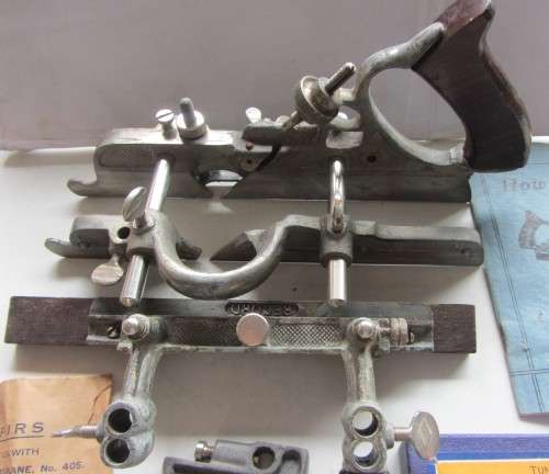 Record Multi-Plane No 405-Tungsten Steel Cutters Plus Extra Blades(to clean) As per Photos