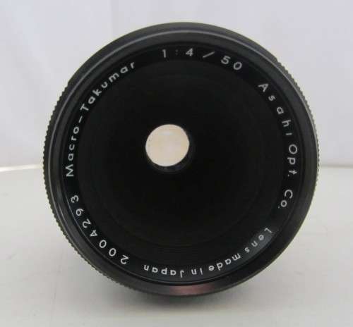 Pentax Macro Tukumar f4 50mm M-42 Screw Mount Lens.