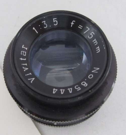 Vivitar 1:3.5 f75mm Enlarger Lens