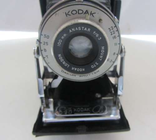 Kodak Six-20 `Dakon Shutter` 100mm Anastar f/6.3 Lens.